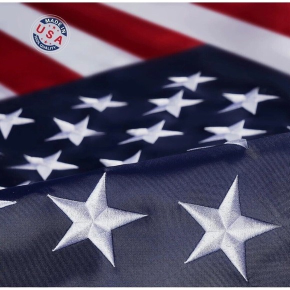 Homissor Us Flags 3x5 Outdoor High Wind - All Weather American Flag Made in Usa - Picture 3 of 8